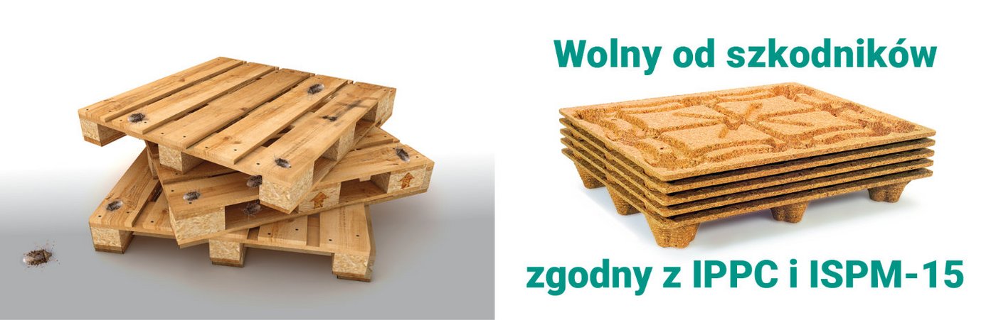wolne od szkodników w momencie opuszczenia fabryki – zgodne z IPPC-ISPM 15